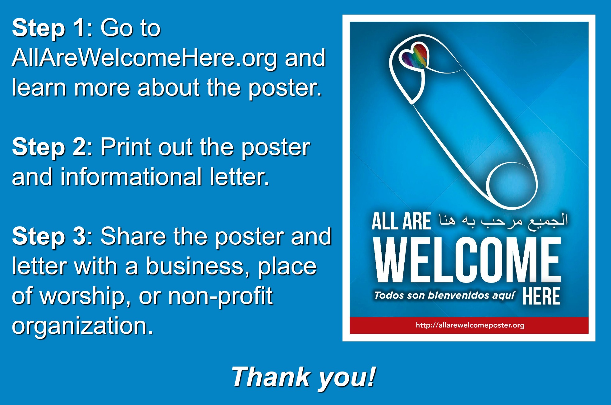 Three Easy Steps All Are Here