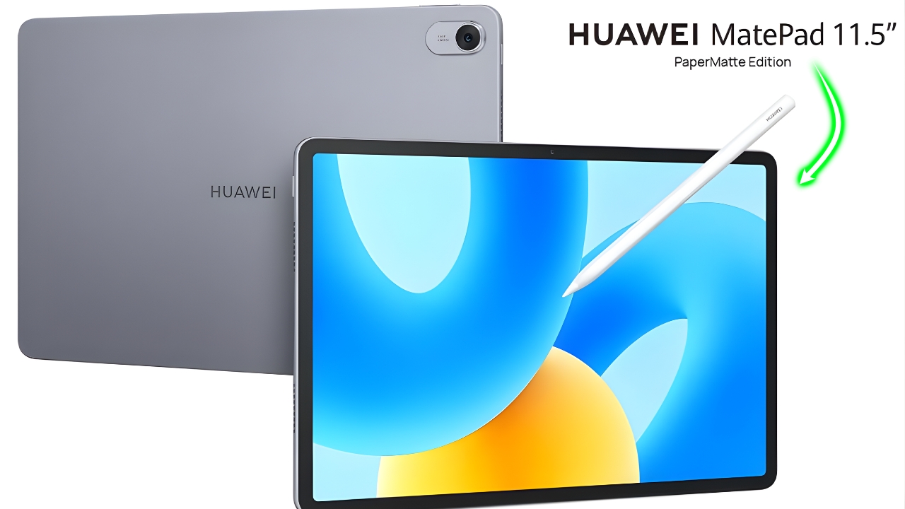 Huawei MatePad 11.5 Launch PaperMatte Display and Stylus Support With 10,100mAh Battery